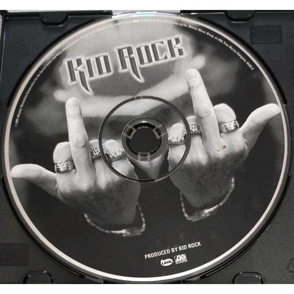 Kid Rock 2001 Self Titled Album CD Rap Southern Rock Lava Atlantic Disc Only